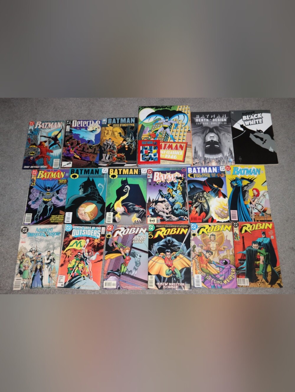 Hard/Soft Cover Batman Graphic Novel Lot
